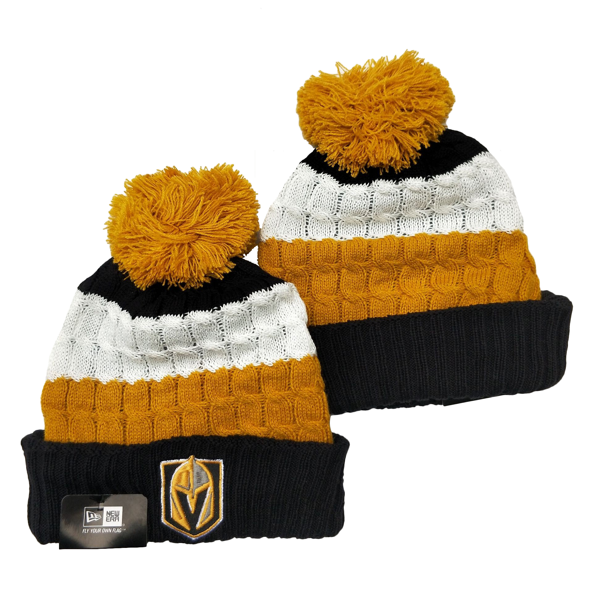 Vegas Golden Knights Knit Hats 001